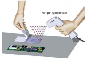 Air-gun Type - Removal of static electricity when peeling a protective sheet