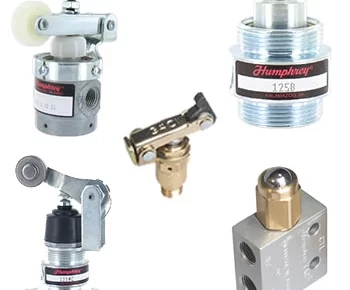 Roller Cam & Roller Ball Operated Valve Features